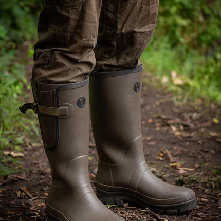 Fox Neoprene Lined Boots - Camo Khaki