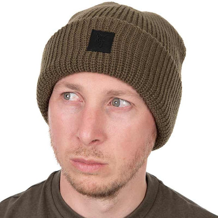 Fox Olive Merino Blend Beanie