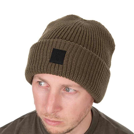 Fox Olive Merino Blend Beanie