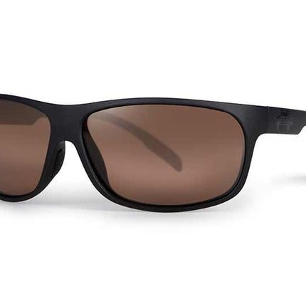 Fox Rage Matt Black Wrap Brown Lens Sunglasses