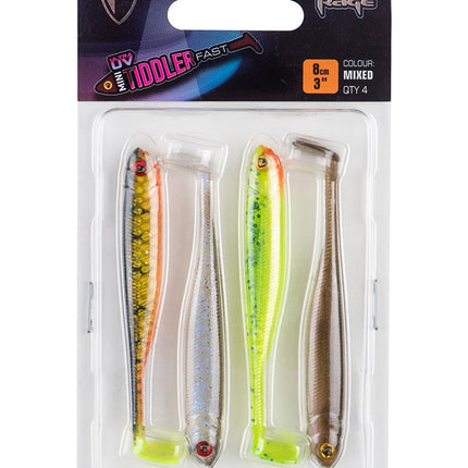 Fox Rage Mini Tiddler Fast Mixed Colour Pack 8CM