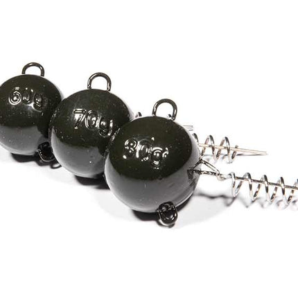 Fox Rage Pelagic Screws Green Pumpkin