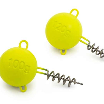 Fox Rage Pelagic Screws UV Yellow