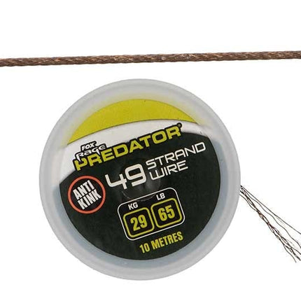 Fox Rage Predator 49-Strand Coated Steel Wire 10m