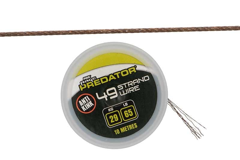Fox Rage Predator 49-Strand Coated Steel Wire 10m