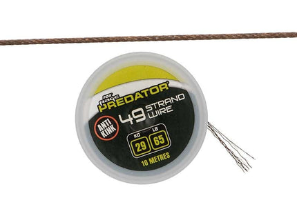 Fox Rage Predator 49-Strand Coated Steel Wire 10m