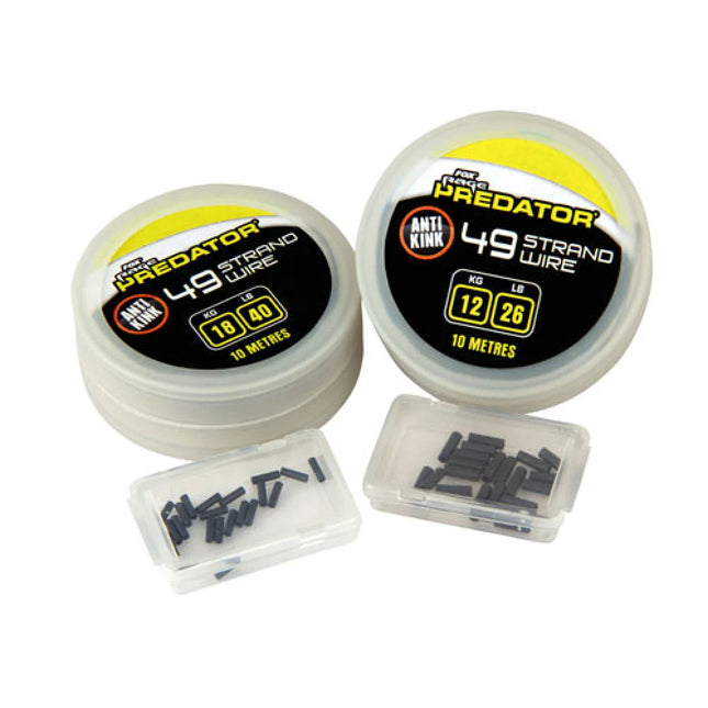 Fox Rage Predator 49 Strand Wire Incl. Crimps 12kg - 26lb
