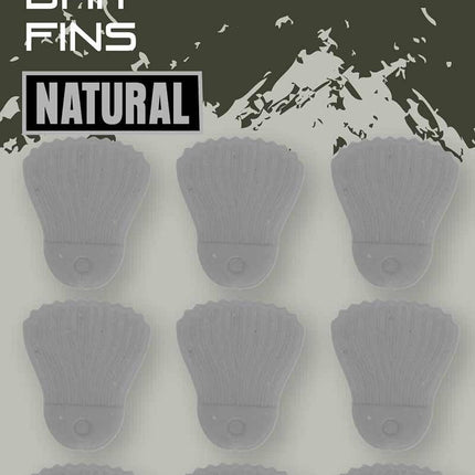 Fox Rage Predator Bait Fins - Natural 25pcs