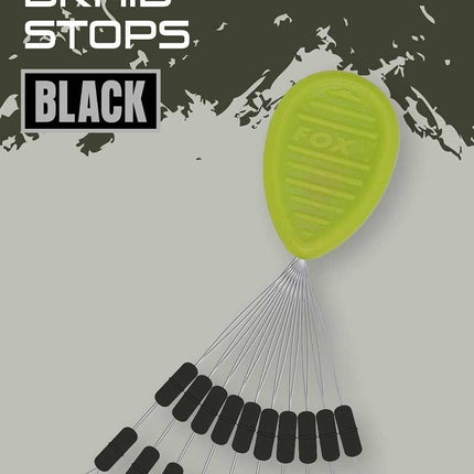 Fox Rage Predator Braid Stops - Black