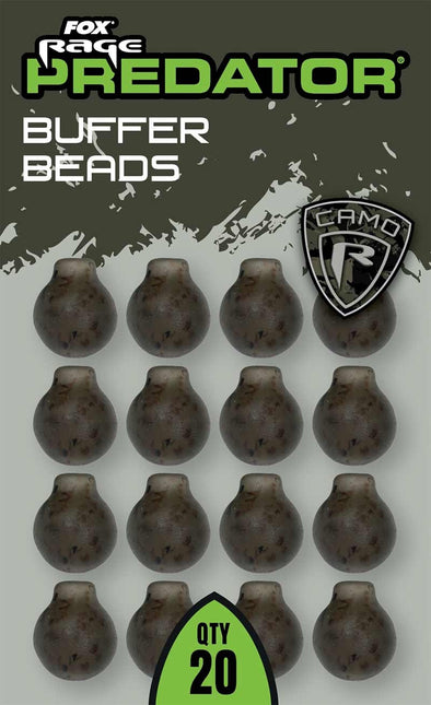 Fox Rage Predator Camo Buffer Bead x 20