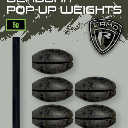 Fox Rage Predator Camo Deadbait Pop-Up Weights x 5