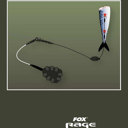 Fox Rage Predator Camo Deadbait Pop-Up Weights x 5