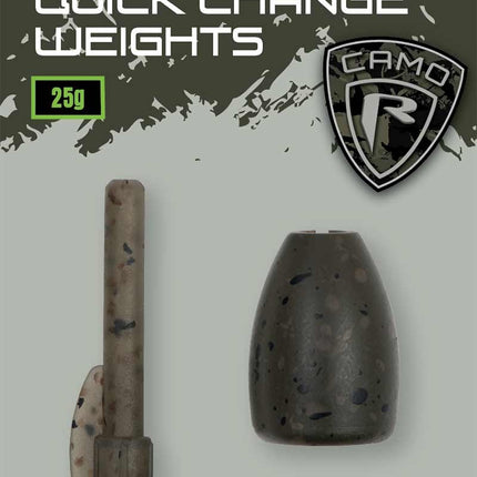 Fox Rage Predator Camo Quick Change Weights x 3