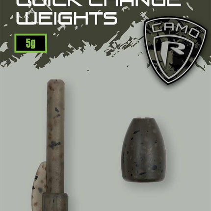 Fox Rage Predator Camo Quick Change Weights x 4