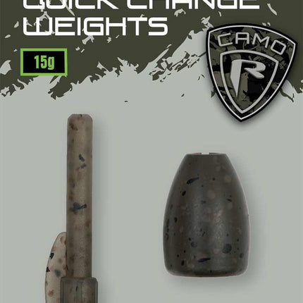 Fox Rage Predator Camo Quick Change Weights x 4