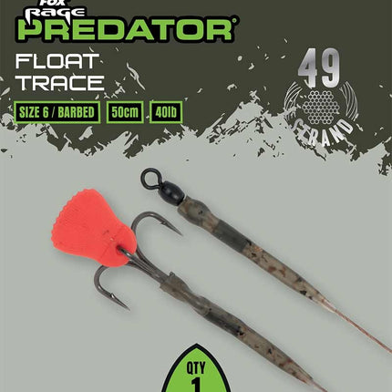 Fox Rage Predator Float Trace 52cm Barbed - 40lb