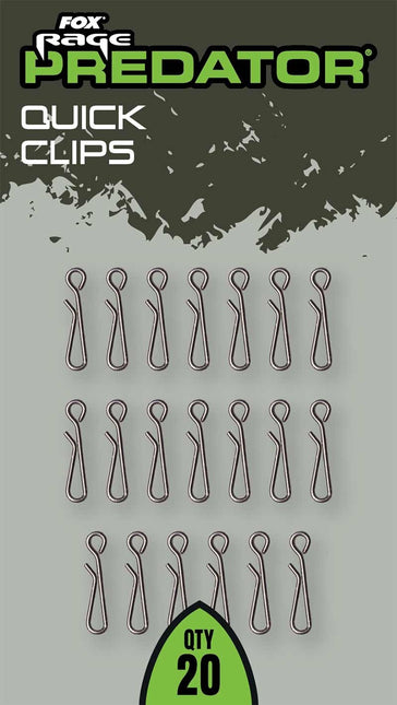 Fox Rage Predator Gemini Clips Large