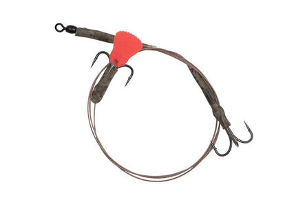 Fox Rage Predator Twin Treble Trace 52cm - 40lb