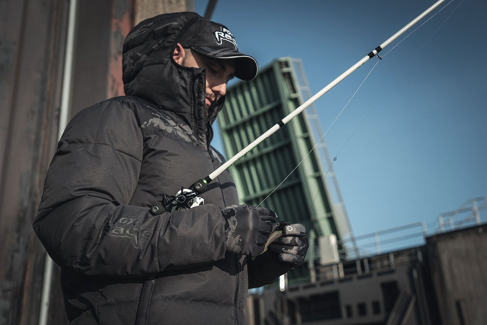 Fox Rage Rip Stop Quilted Jacket - Camo Grey