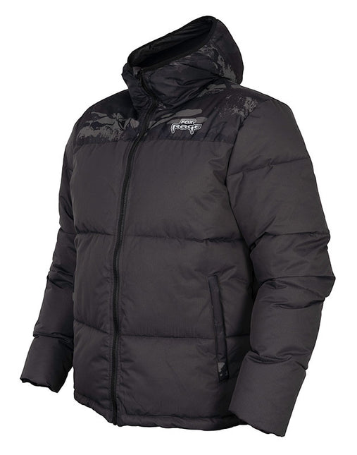 Fox Rage Rip Stop Quilted Jacket - Camo Grey