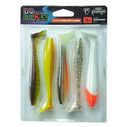 Fox Rage Spikey Shad Mixed Colour Pack