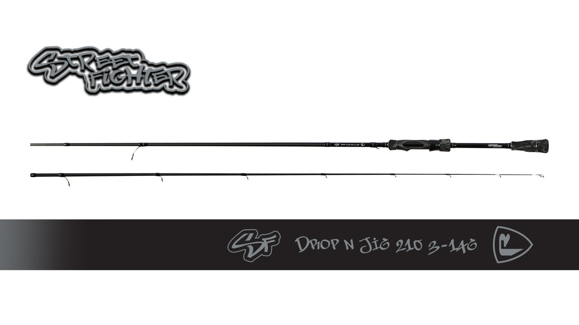 Fox Rage Street Fighter Drop n Jig Rod 210cm 3-14gr