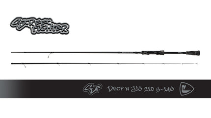 Fox Rage Street Fighter Drop n Jig Rod 210cm 3-14gr