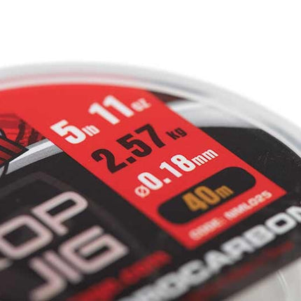 Fox Rage Strike Point Drop N Jig Fluorocarbon Line