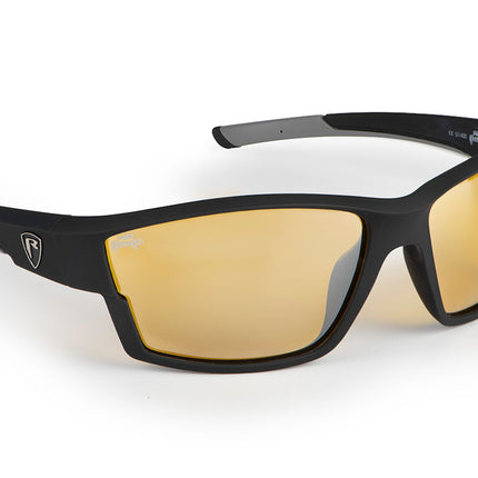 Fox Rage Sunglasses - Matt Black Amber Lense