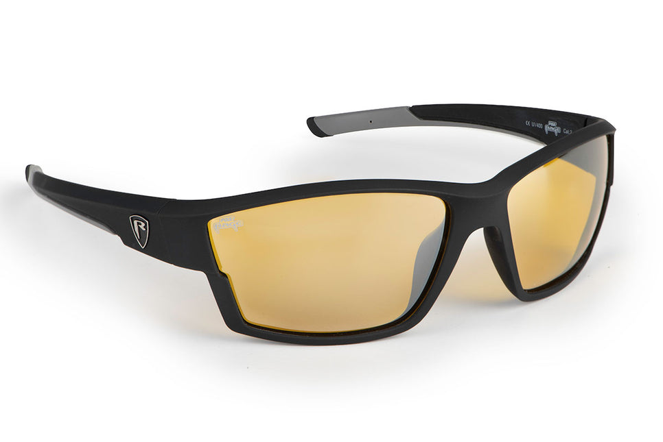 Fox Rage Sunglasses - Matt Black Amber Lense