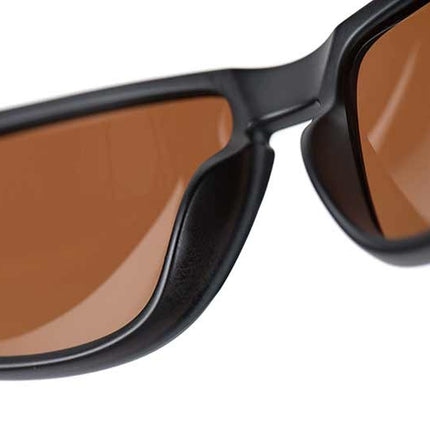 Fox Rage Transparent Black Brown Lens Mirror Blue Sunglasses