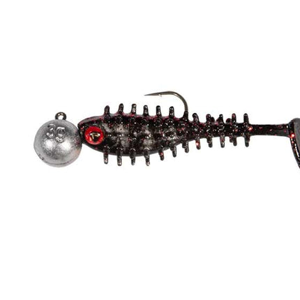 Fox Rage Ultra UV Micro Spikey Mixed Colour Loaded Lure Pack 4cm 4pcs