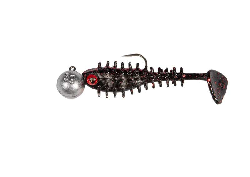 Fox Rage Ultra UV Micro Spikey Mixed Colour Loaded Lure Pack 4cm 4pcs