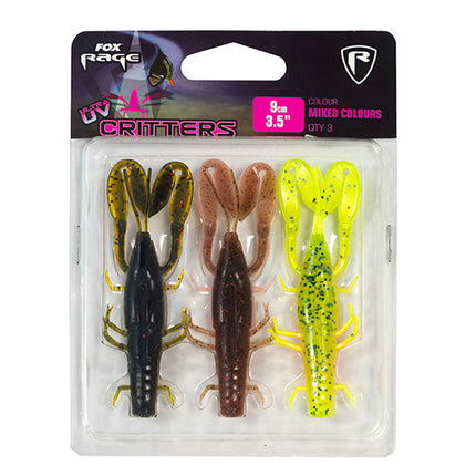 Fox Rage Ultra UV Mixed Colour Lure Packs