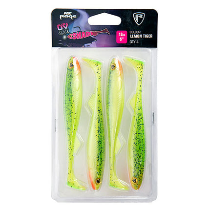 Fox Rage Ultra UV Slick Shad Single Colour Packs