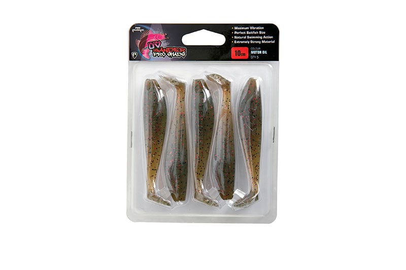 Fox Rage Ultra UV Zander Pro Shad 10cm Single Colour Packs