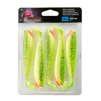 Fox Rage Ultra UV Zander Pro Shad 12cm Single Colour Packs