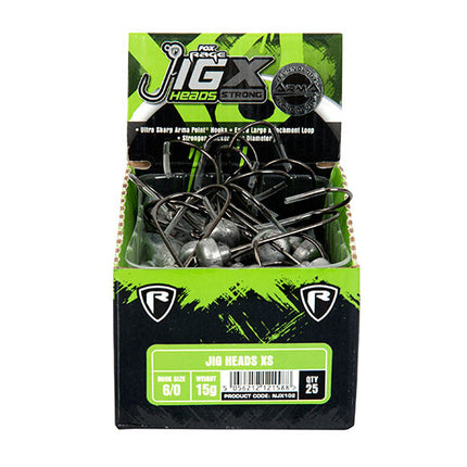 Fox Rage X Strong Jig Heads 8/0