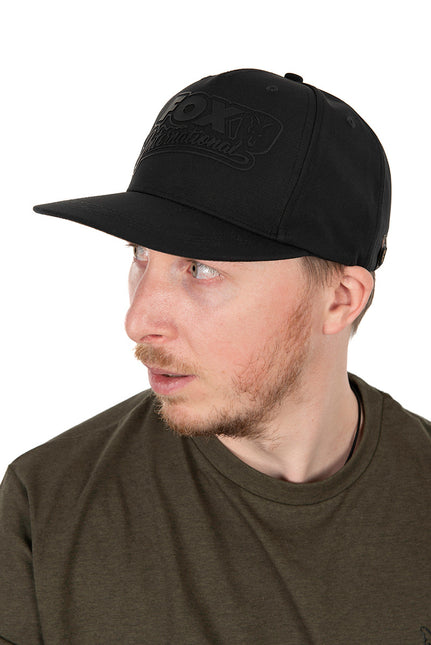 Fox Snapback Hat - Black Camo