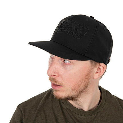 Fox Snapback Hat - Black Camo