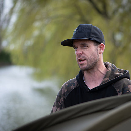 Fox Snapback Hat - Black Camo