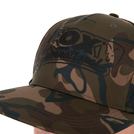 Fox Snapback Hat - Camo