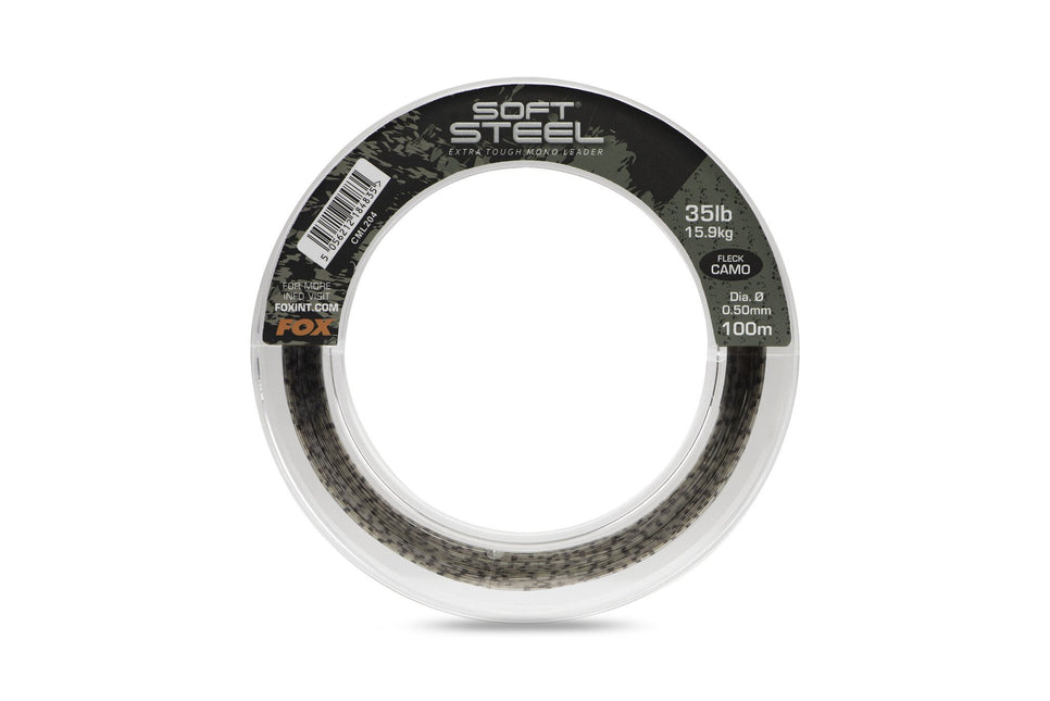 Fox Soft Steel Fleck Camo Leader