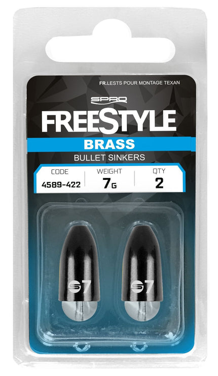 FreeStyle Brass Bullet Sinker