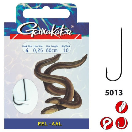 GAMAKATSU Booklet Eel 5013F 60CM NS Black