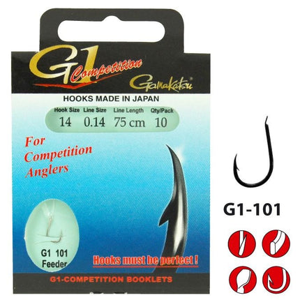 GAMAKATSU Booklet G1-Competition 101 100cm Nickel