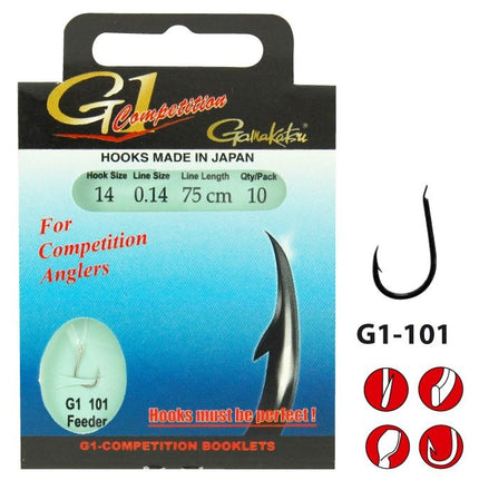 GAMAKATSU Booklet G1-Competition 101 100cm Nickel