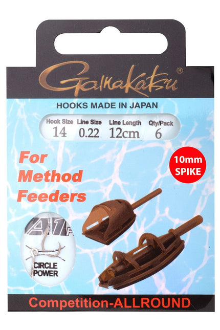GAMAKATSU Booklet Method Feeder Spike 12cm Bronze