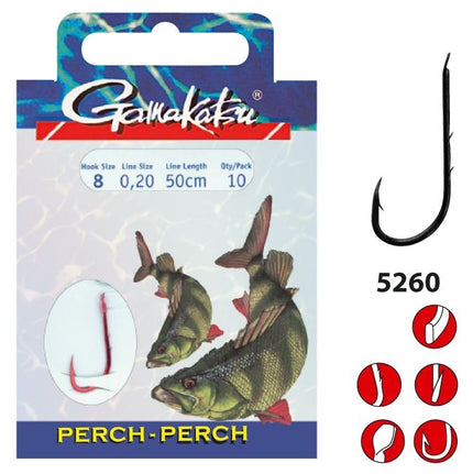 GAMAKATSU Booklet Perch 5260R 50CM Red