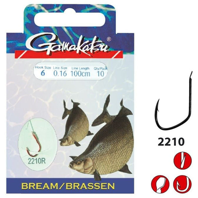 GAMAKATSU Booklet Riv.Feeder 2210R 100CM Red